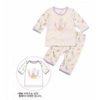 韓國有機棉七分袖居家服 (Bella)